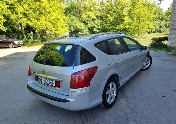 Peugeot 407 cena 9900 przebieg: 311000, rok produkcji 2008 z Pruszków małe 352